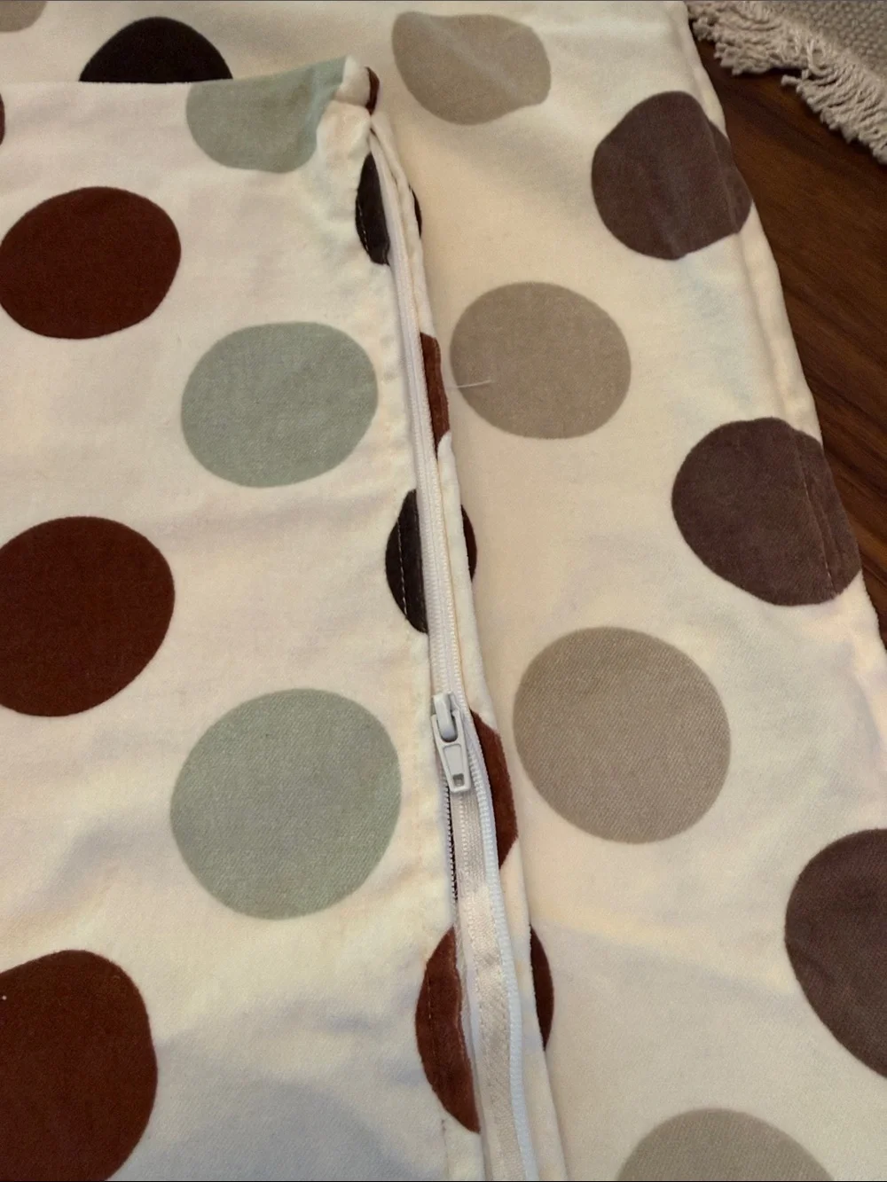 IKEA cream pillow
